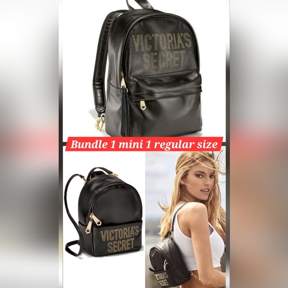 Bundle Victoria's Secret Glam Rock City Backpack - Picture 1 of 15